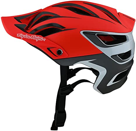 Troy Lee Designs A3 Uno Half Shell Mountain Bike Helmet W/MIPS - EPP EPS Premium Lightweight - All Mountain Enduro Gravel Trail Cycling MTB (Red, XS/SM)