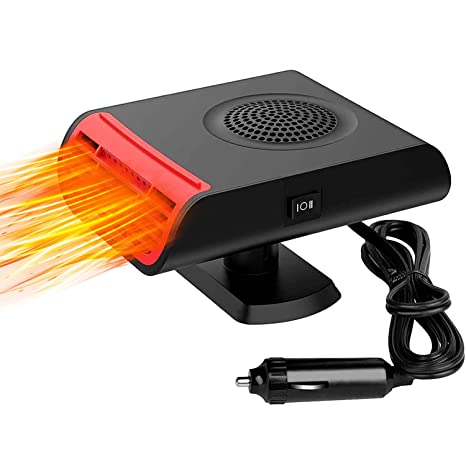 Car Heater, 2023 New 12V/150W 2 in 1 Portable Car Heater Plug in Cigarette Lighter,Fast Heating Defrost Defogger Demister Dryer Windshield Defroster,Window Defroster for Car, SUV, Trucks