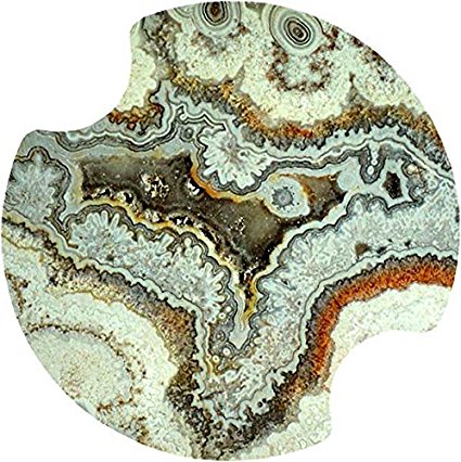 Thirstystone Beauty of the Earth Car Cup Holder Coaster, 2-Pack