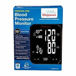 Walgreens Upper Arm Automatic Premium Blood Pressure Monitor, 1 ea