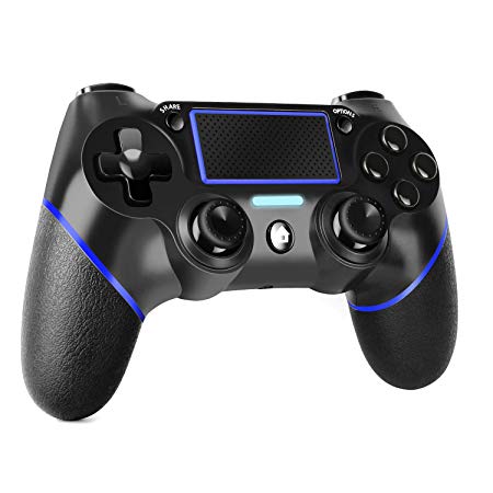 JAMSWALL PS4 Controller DUALSHOCK 4 Wireless Controller Gamepad Dual Vibration Game Controller Touch Panel Game Remote Control Joystick for Playstation 4 & PC Windows