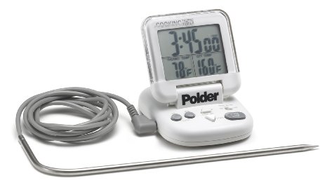 Polder Original Cooking All-In-One Timer/Thermometer