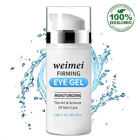 Eye Gel, COMPATH Anti-Aging Eye Cream for Reduce Wrinkle,Dark Circles, Fine Lines & Puffiness - Anti Aging & Nourishes Skin for Men & Women Day and Night Moisturizing Cream - 50ml