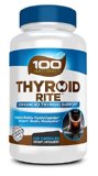 Thyroid Rite Thyroid Supplement to Support Healthy Thyroid Function and Metabolism 120 Caps with Schizandra Ashwagandha Bladderwrack Cayenne Pepper Tyrosine Kelp - 100 Satisfaction Guaranteed
