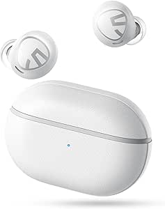 SoundPEATS Cuffie Bluetooth 5.1, Free2 classic Auricolari Bluetooth Controllo Touch, Cuffiette Bluetooth Impermeabili, Microfono Incorporato riprod 30 ore In Ear, Ricarica USB-C per Android iOS