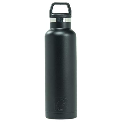 20oz Water Bottle, Charcoal, Matte