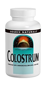 Source Naturals Colostrum 500mg, Unique Food Supplement, 120 Capsules