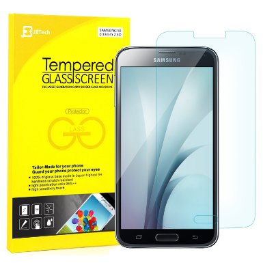 S5 Screen Protector JETech Premium Tempered Glass Screen Protector for Samsung Galaxy S5 SV