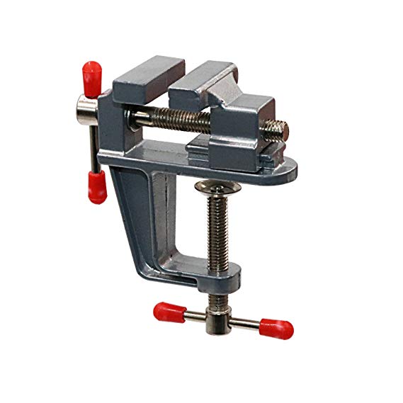 Tanjin Mini Table Clamp Small Bench Vice Jewelers Hobby Clamps Craft Repair Tool Portable Work Bench Vise