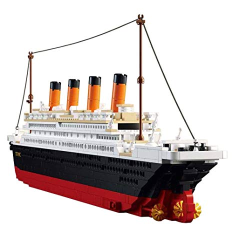 SuSenGo Titanic Building Block Kit 1021 Pieces Bricks for Kids