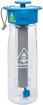 Lunatec Aquabot Sport Water Bottle - a pressurized Mister, Camp Shower and Hydration in one. Portable Running Water for Your Pocket. BPA Free.
