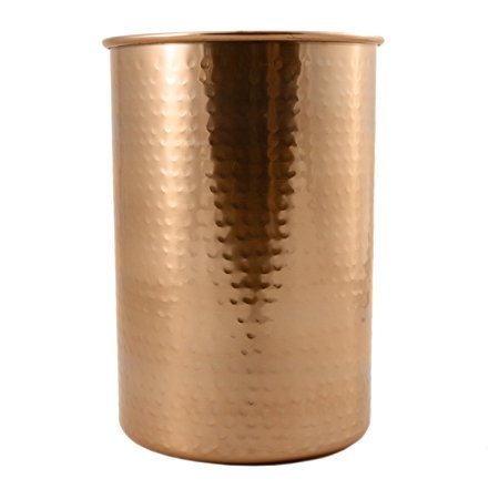 Copper Plated Kitchen Utensil Holder, Store All Your Wooden Spoons, Spatulas, & More