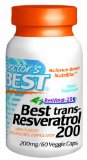 Doctors Best Best Trans-resveratrol 200 Featuring Resvinol-25 200 mg 60-Count