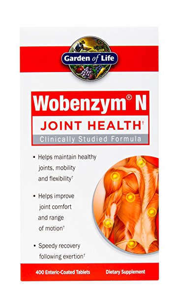 Garden of Life Wobenzym N 400 Tablets