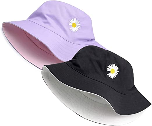 UGUPGRADE Bucket Hat 100% Cotton Packable Summer Travel Beach Sun Hat Outdoor Cap Unisex