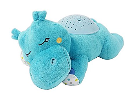 Summer Infant Slumber Buddies Projection and Melodies Soother, Dozing Hippo