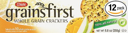 Dare Grainsfirst Crackers, 8.8-Ounce Packages (Pack of 12)