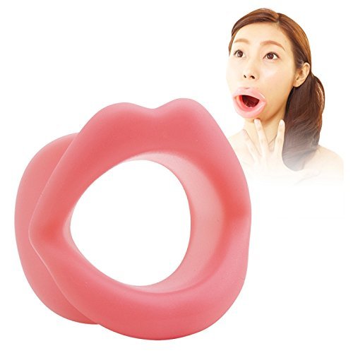 TMERY Novelty Face Smile Practice Tool Face Slimmer Tool (Pink)