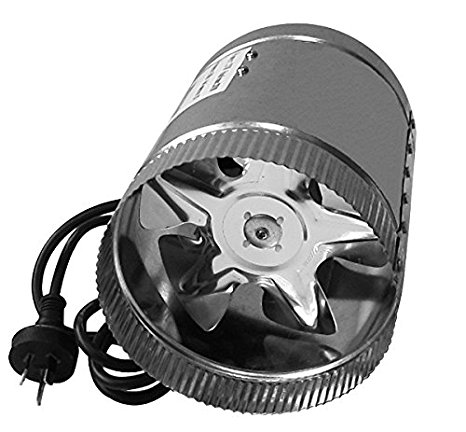 SPL Horticulture Grow Light System 6" Booster In-Line Duct Fan
