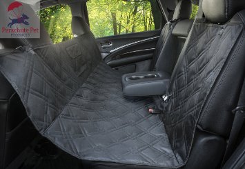 Non-Slip Backing Wide Bench Car Seat Protector. Machine Washable & A Lifelong Promise. 57"L x 55"W. Available in Black, Blue & Black Removable Zipper.