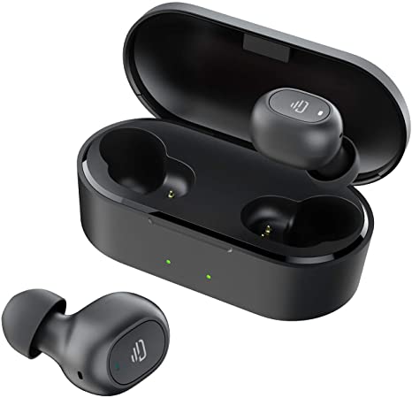 Dudios 【Upgrate Version】 True Wireless Headphones Zeus Ace TWS Bluetooth 5.0 Wireless Earbuds with 40 Hours Playtime with 800mah Rechargeable Case, Auto Pairing, One-Button Control,HiFi Stereo Sound