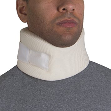 OTC Cervical Collar, Soft Foam, Neck Support Brace, Medium (3.5 Wide Depth Collar)