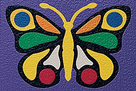 Lauri Crepe Rubber Puzzles - Butterfly