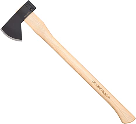 Cold Steel All-Purpose Axe with Hickory Handle, Great for Camping, Survival, Outdoors, Wood Cutting and Splitting