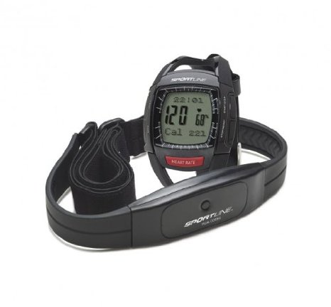 Sportline Cardio 660 Mens Monitor BLACK