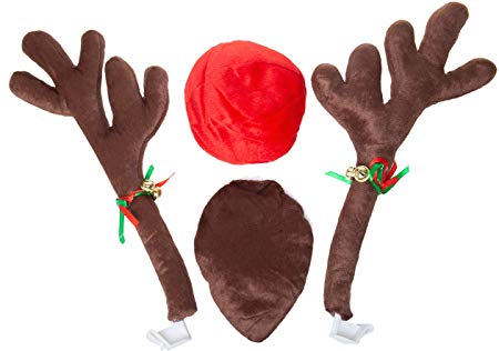Red Co. Reindeer Antlers Christmas Kit Products (Full Kit)