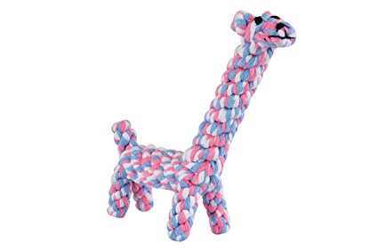 EXPAWLORER Cotton Dental Teaser Puppy Pet Chew Rope Toys for Small Dog Biting