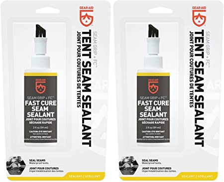 Gear Aid Seam Grip FC Fast Cure Sealant for Tents, Clear