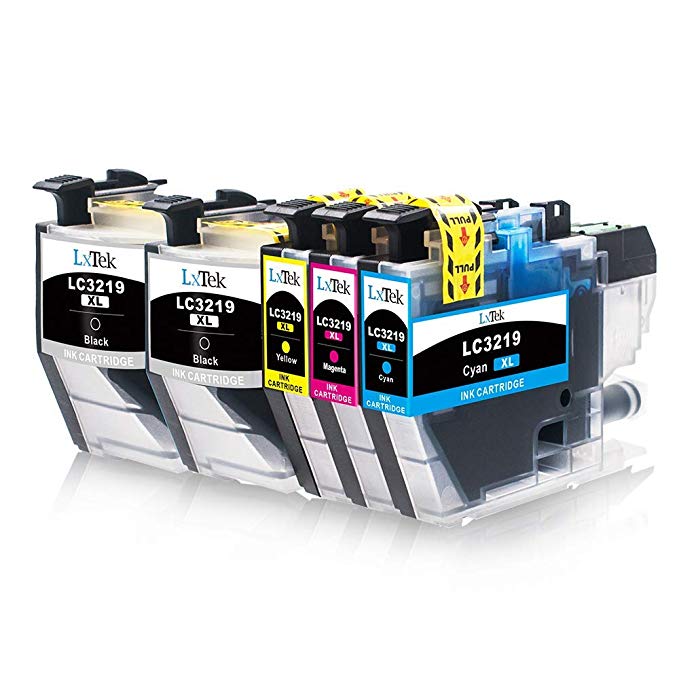 LxTek Compatible for Brother LC3219 LC3219XL Ink Cartridges for Brother MFC-J5330DW MFC-J5335DW MFC-J5730DW MFC-J5930DW MFC-J6530DW MFC-J6930DW MFC-J6935DW (2 Black, 1 Cyan, 1 Magenta, 1 Yellow)