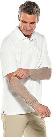 Coolibar UPF 50  Men's Navagio Sun Sleeves - Sun Protective