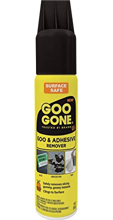 Goo Gone Adhesive Remover Gel - 10 Ounce - for Auto, Grease, Tar, Tape, Goo, Sticky and Gummy Messes