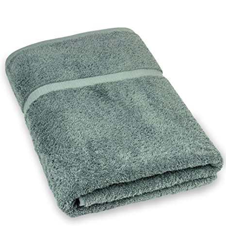Luxury Hotel & Spa Towel Turkish Cotton Bath Sheets - Gray - (35x70 inches, Set of 1)
