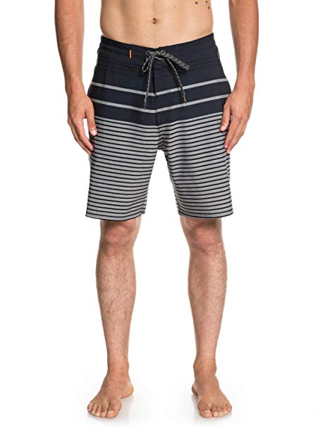 Quiksilver Men's Liberty Stripe Beachshort 19 Boardshort Swim Trunk