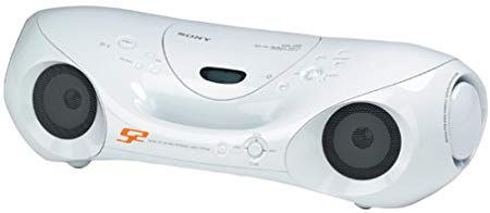 Sony ZS-XN30 Multi-Codec S2 Sports CD/Tuner Boombox (White)