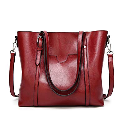 SIFINI Women Fashion Top Handle Satchel Handbags Shoulder Bag Tote Purse Crossbody Bag