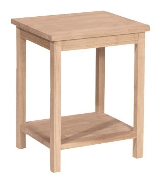 International Concepts OT041 Accent Table, Unfinished