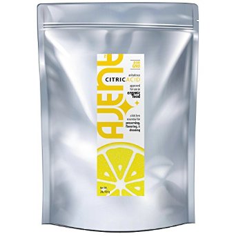Ajent Citric Acid 100% Pure Food Grade Non-GMO (Approved for Organic Foods) 2 Pound