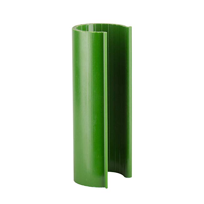 HD Green Snap Clamp 3/4 Inch x 3 Inches Wide for 3/4 Inch PVC Pipe 10 per Bag