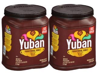 Yuban Traditional Medium Roast Ground Coffee, Caffeinated, 42.5 oz Jug (Pack of 2)