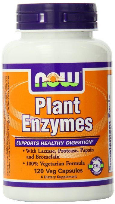 NOW Foods Plant Enzymes, 120 Vcaps