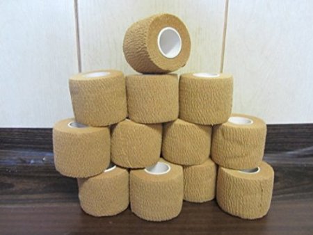 Self Adhesive Non Woven Cohesive Bandage Pack of 12