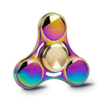 Focus Spinner -The Anti-Anxiety 360 Spinner Helps Focusing Fidget Toy [Non 3D Figit] Tri-Spinner EDC Focus Toy for Kids & Adults - Stress Reducer Relieves ADHD Anxiety Ceramic Bearing