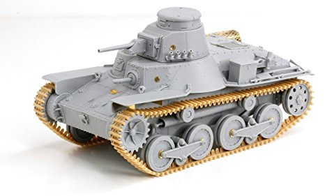 Dragon Models Hokuman Version IJA Type 95 Light Tank Ha-Go Smart Kit, 1:35 Scale