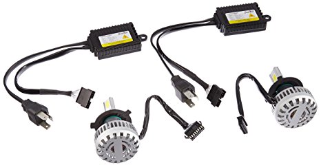 Starnill LED Headlight Conversion Kit - All Bulb Sizes - 80W 7200LM COB LED - Replaces Halogen & HID Bulbs(H4)