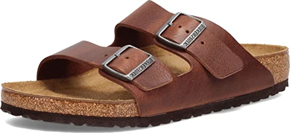 Birkenstock Unisex, Arizona Soft Footbed Sandal - Narrow Width