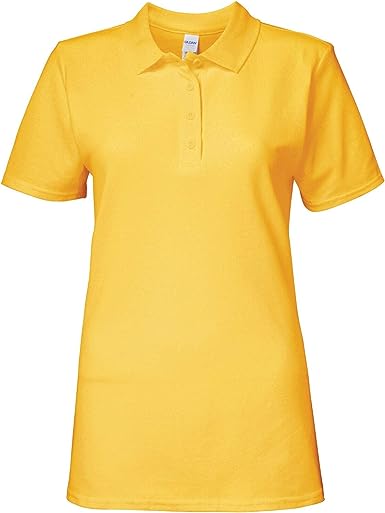 Gildan 64800L Ladies Softstyle Double Pique Polo Shirt